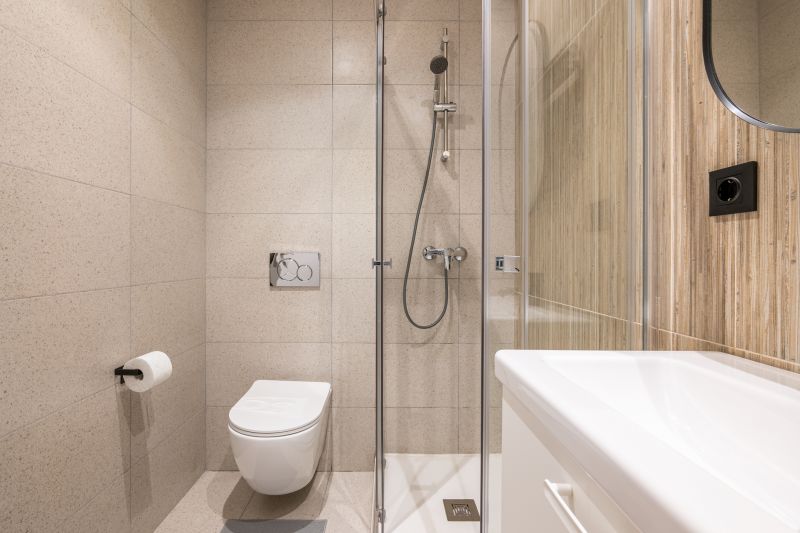 Shower with Multi-Function Fixtures